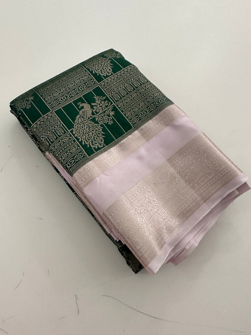 Kuttu Kanchi Tissue Semi Silk🌹-AU6