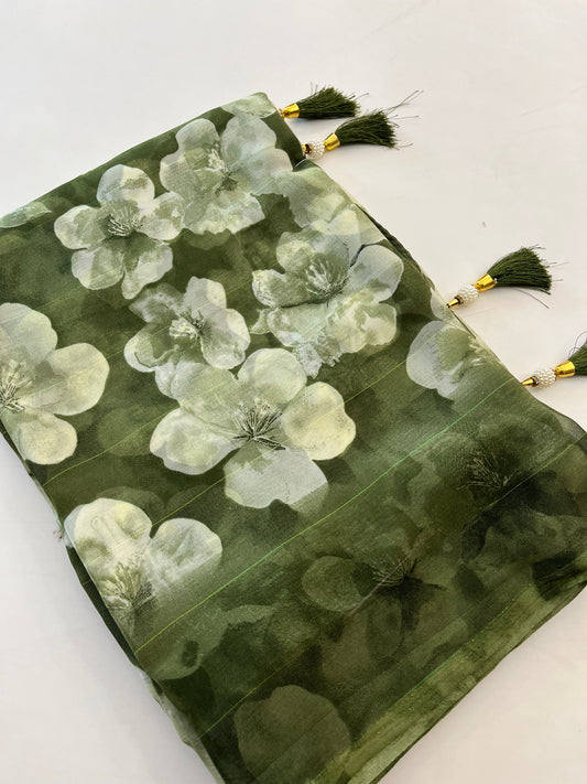 Floral chiffon