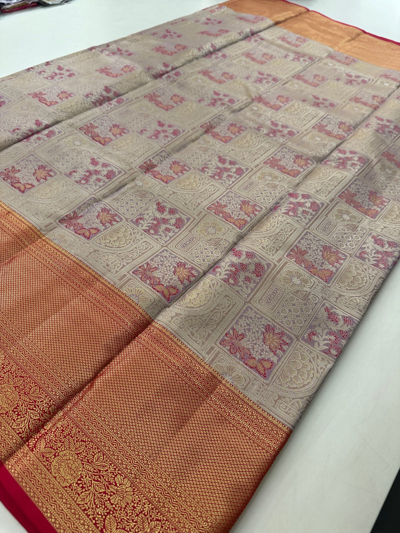 Kanchi Tissue Semi Silk Fancy-J27