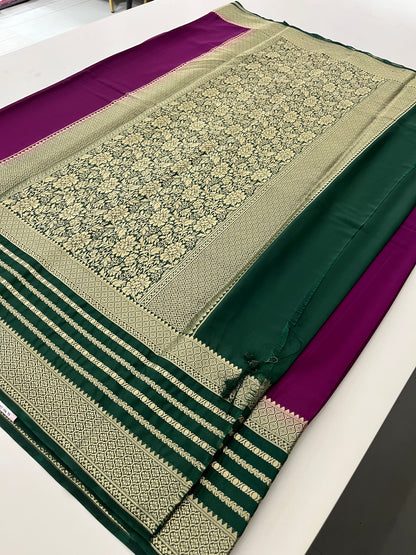 Premium crape silk