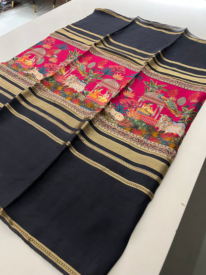 Designer Printed Crape