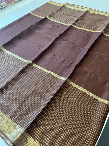 Banarasi Crape Checks