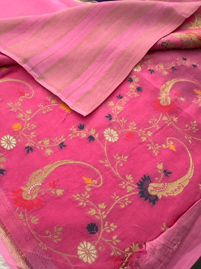 Banarsi Viscose Fancy Saree-JU12