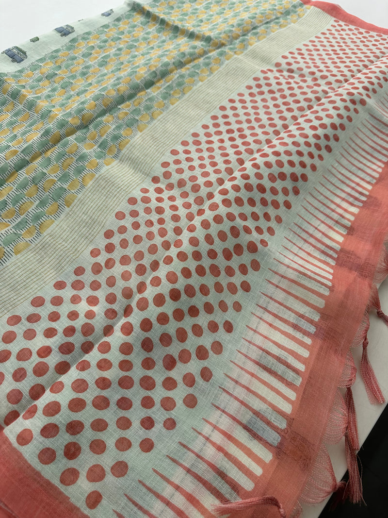 Linen Cotton Fancy-J4