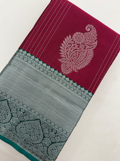 Semi Kanchi  Silk Saree