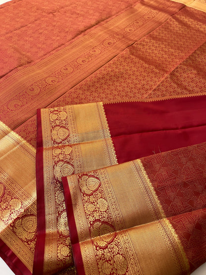 Kanchi semi silk brocade