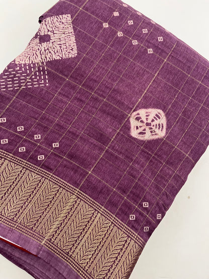 Ju13  Tussar Silk