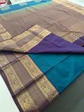 Semi Kanchi Silk Saree-JU15