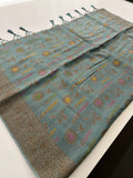 Premium Jute Tussar Fancy Saree-J9