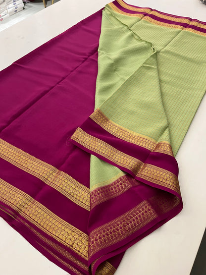 Pure Crepe Mysore Silk 120GSM