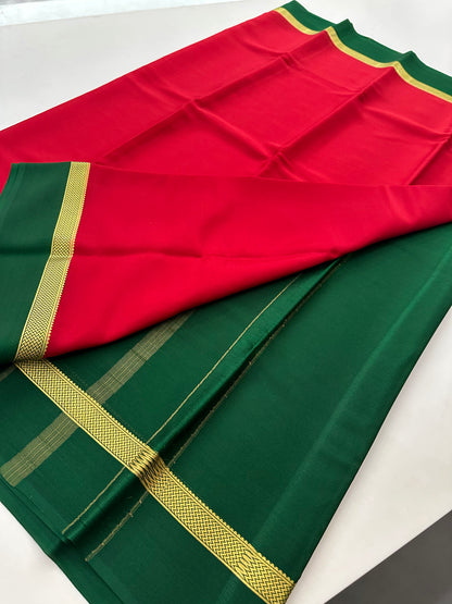 Pure Mysore Crape Silk Saree