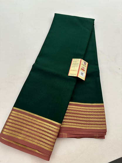 Pure Mysore Crape Silk Saree