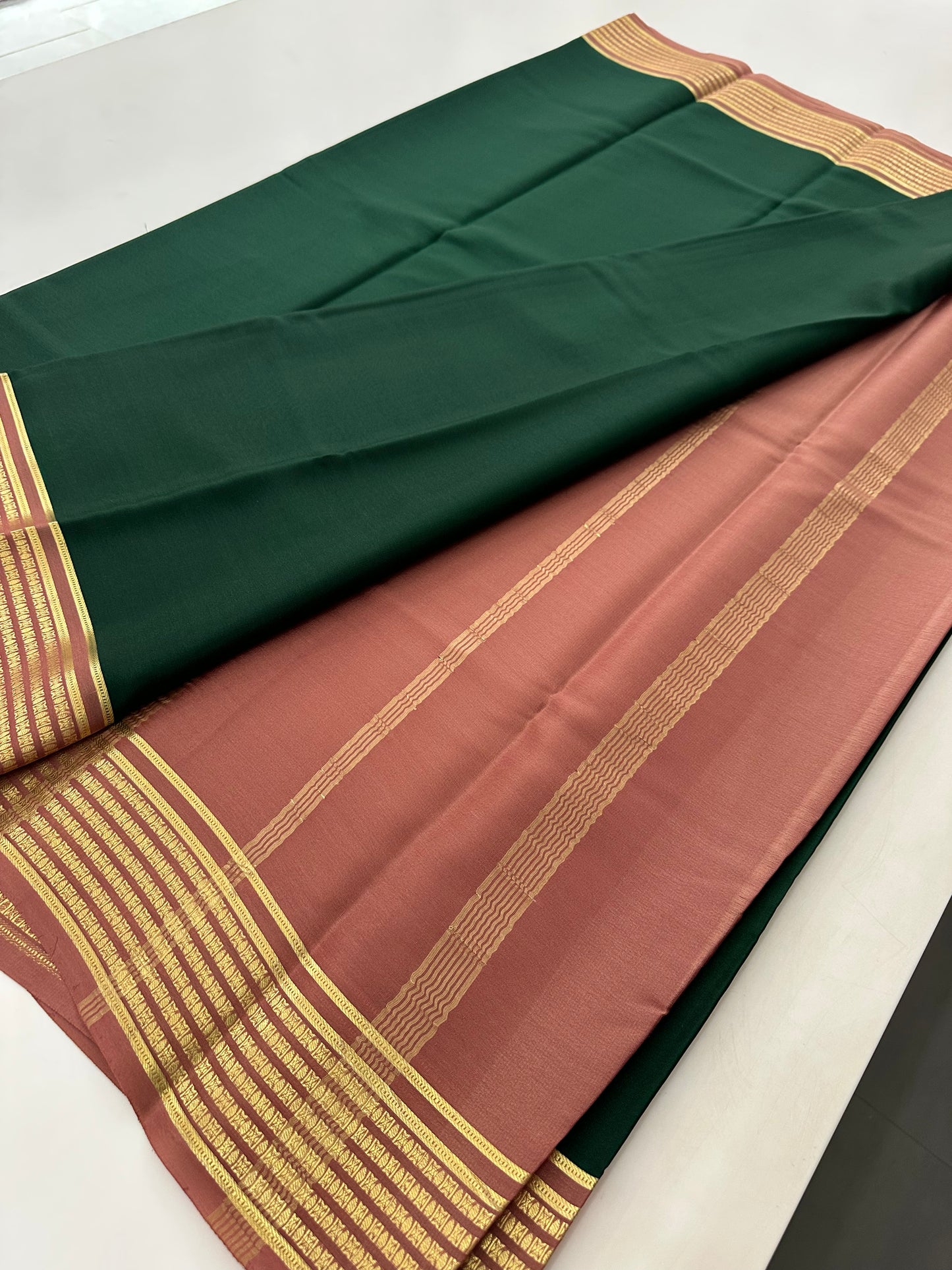 Pure Mysore Crape Silk Saree