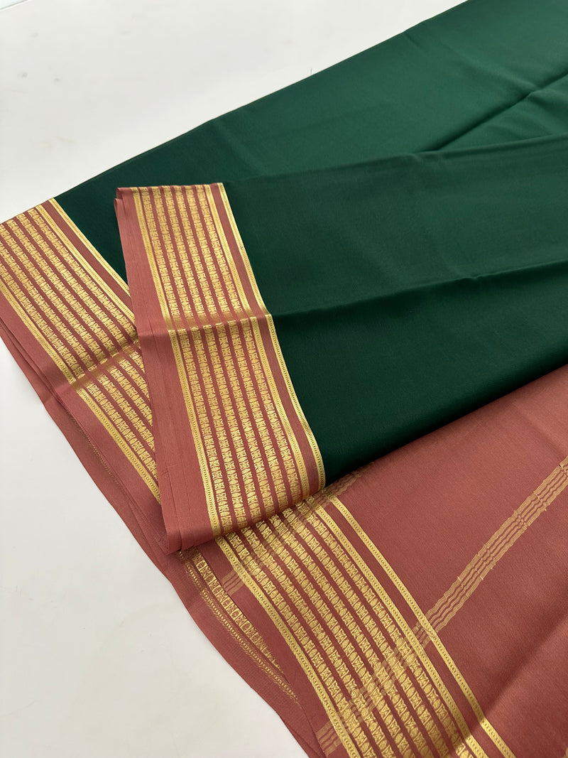 Pure Mysore Crape Silk Saree