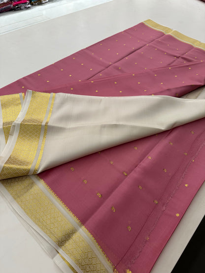 Pure Mysore Crape Silk Saree