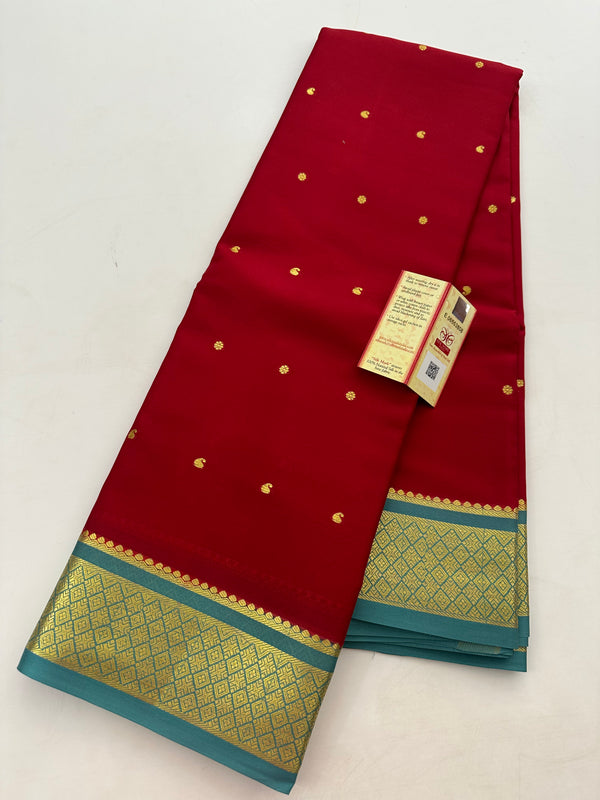 Pure Mysore Crape Silk Saree