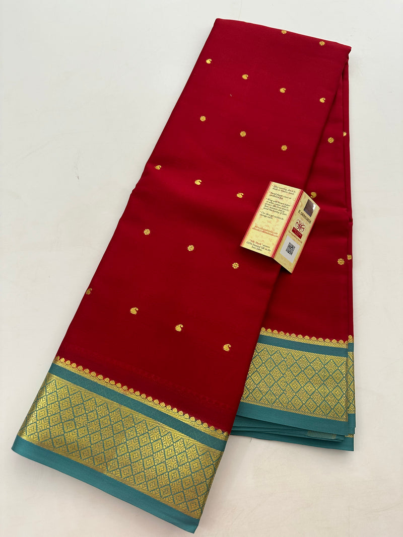 Pure Mysore Crape Silk Saree