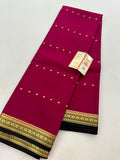 Pure Mysore Crape Silk Saree