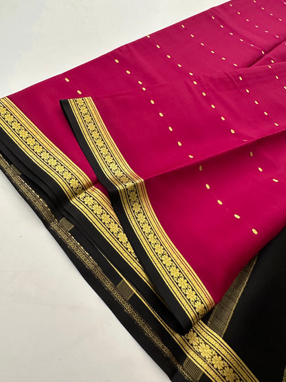 Pure Mysore Crape Silk Saree