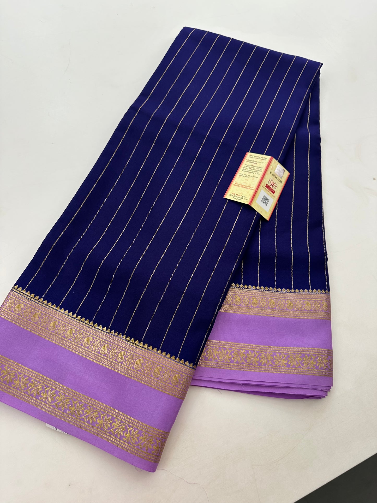 Pure Mysore Crape Silk Saree