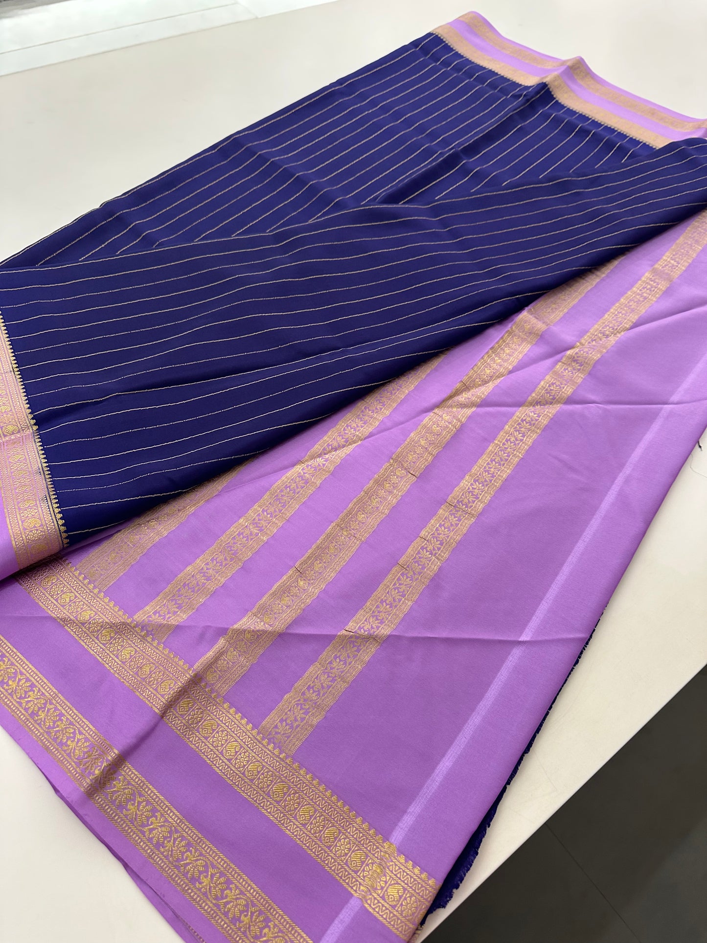 Pure Mysore Crape Silk Saree
