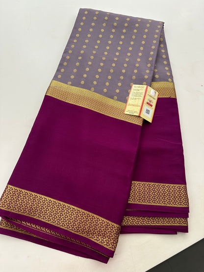 Pure Mysore Crape Silk Saree