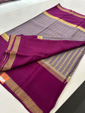Pure Mysore Crape Silk Saree