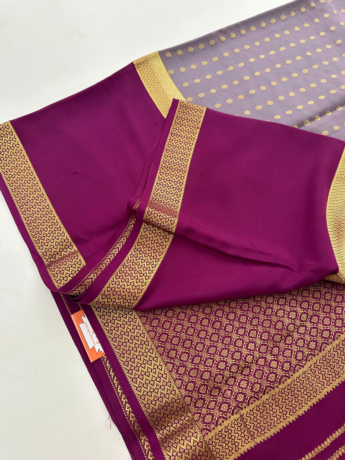 Pure Mysore Crape Silk Saree