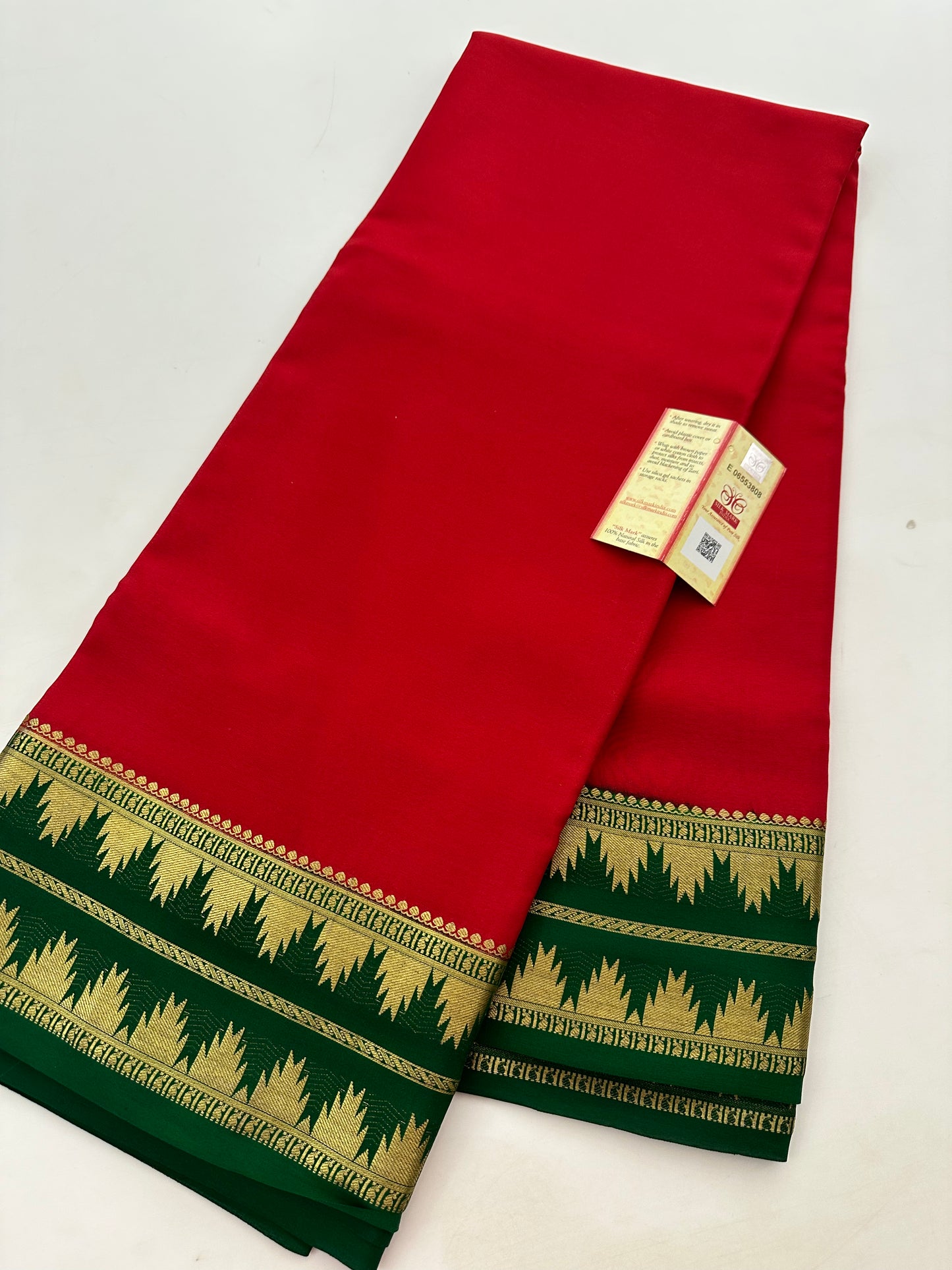 Pure Mysore Crape Silk Saree