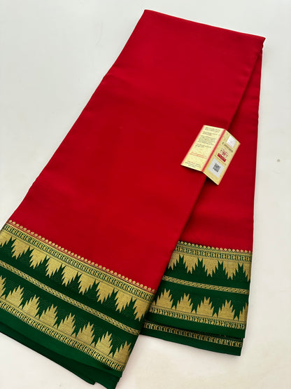 Pure Mysore Crape Silk Saree