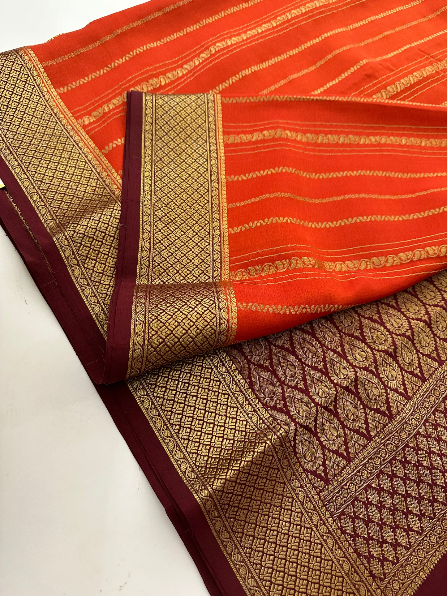 Pure Mysore Crape Silk Saree