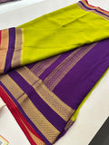 Pure Mysore Crape Silk Saree