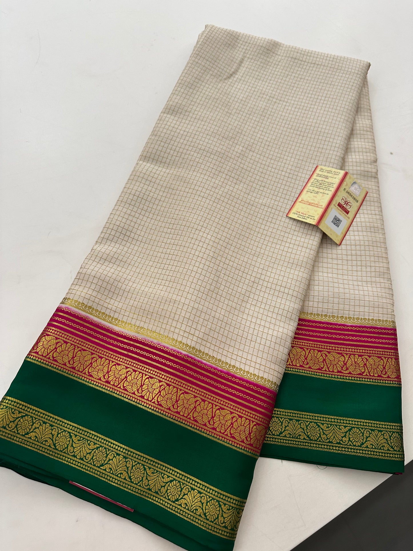 Pure Mysore Crape Silk Saree