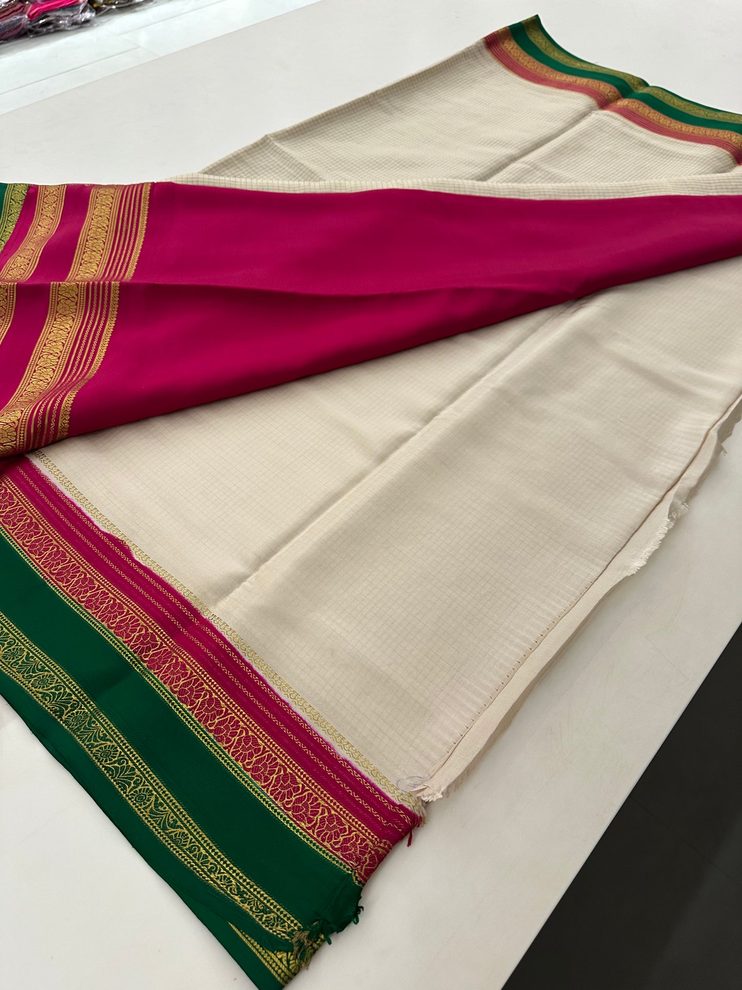 Pure Mysore Crape Silk Saree