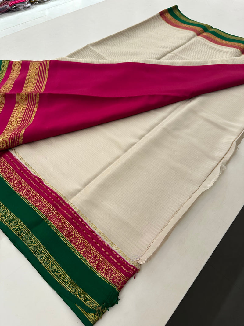 Pure Mysore Crape Silk Saree