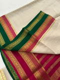 Pure Mysore Crape Silk Saree