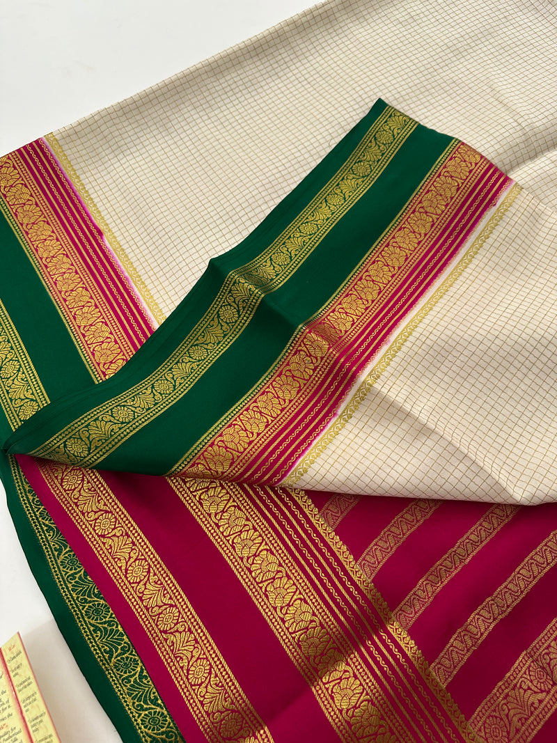 Pure Mysore Crape Silk Saree