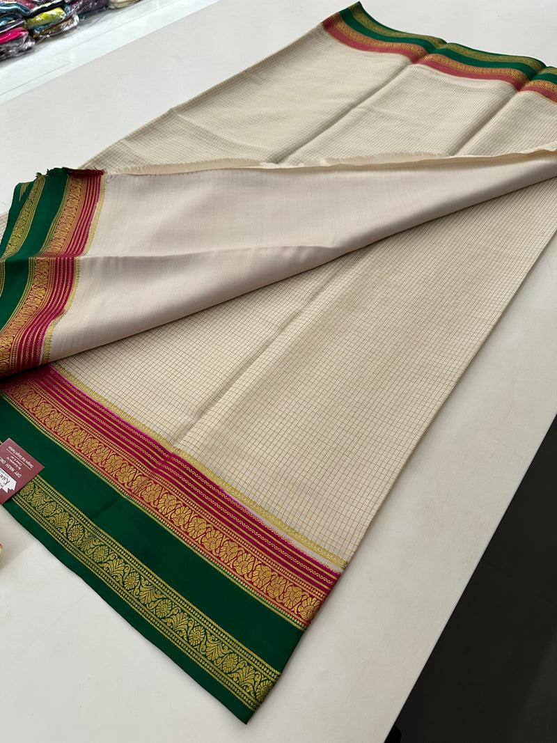 Pure Mysore Crape Silk Saree