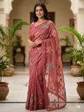 Soft Organza Saree-F4