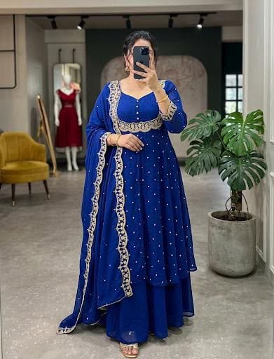 Dresses- Beautiful Skirt and Cape Pcs