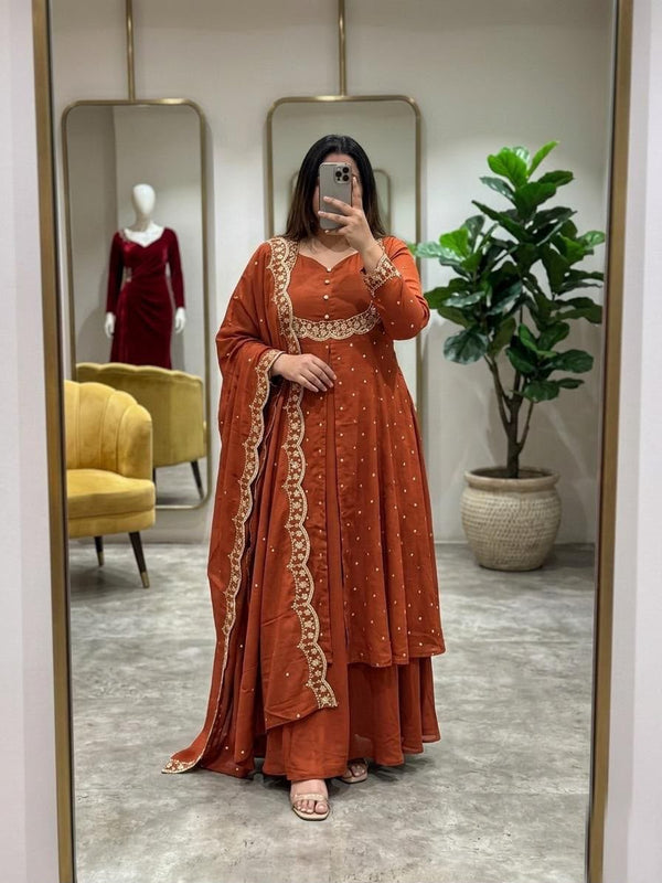 Dresses- Beautiful Skirt and Cape Pcs