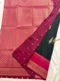 Black into Pink Valkalam Silk Saree SALE