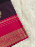 Purple into Pink Valkalam Silk Saree SALE